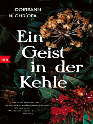 cover image of Ein Geist in der Kehle